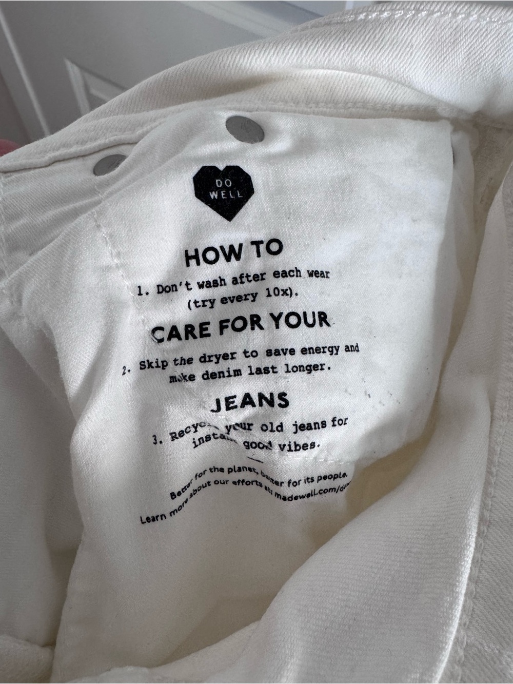 Madewell White perfect vintage Wide-Leg Crop Jean denim Pants size 29 - Picture 15 of 16